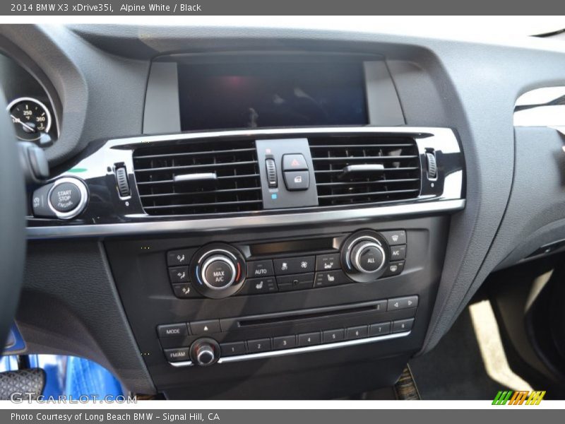 Alpine White / Black 2014 BMW X3 xDrive35i