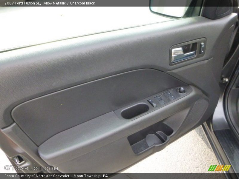 Alloy Metallic / Charcoal Black 2007 Ford Fusion SE