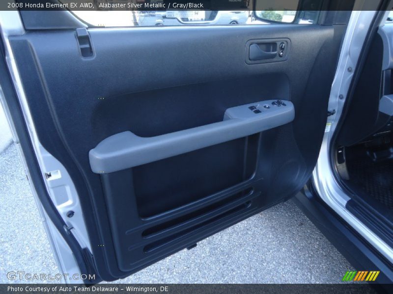 Alabaster Silver Metallic / Gray/Black 2008 Honda Element EX AWD
