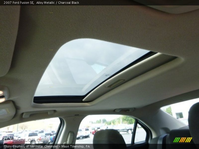 Alloy Metallic / Charcoal Black 2007 Ford Fusion SE