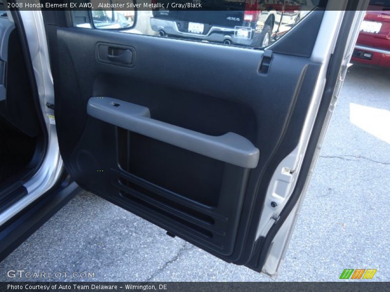 Alabaster Silver Metallic / Gray/Black 2008 Honda Element EX AWD