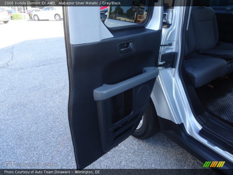 Alabaster Silver Metallic / Gray/Black 2008 Honda Element EX AWD