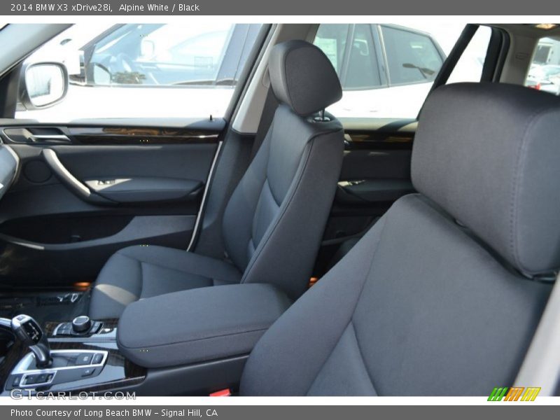 Alpine White / Black 2014 BMW X3 xDrive28i