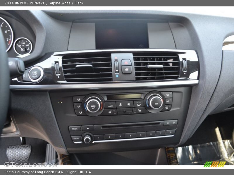 Alpine White / Black 2014 BMW X3 xDrive28i