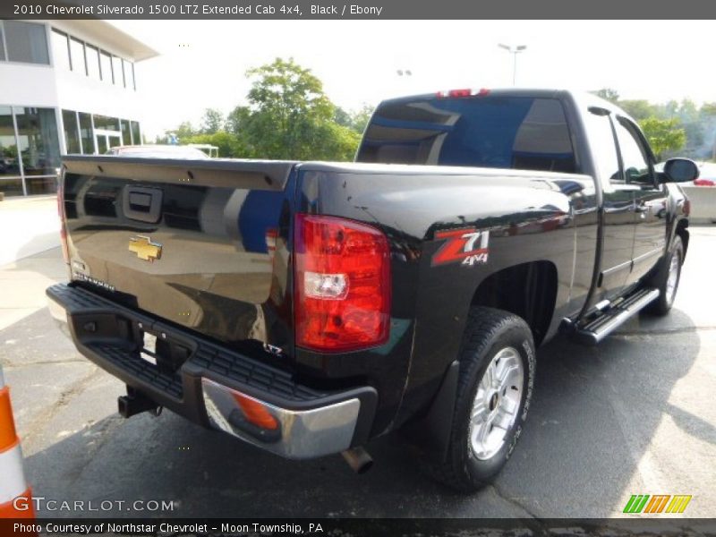 Black / Ebony 2010 Chevrolet Silverado 1500 LTZ Extended Cab 4x4