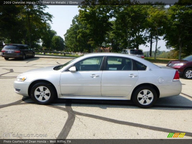 Silver Ice Metallic / Ebony 2009 Chevrolet Impala LT
