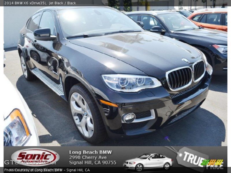 Jet Black / Black 2014 BMW X6 xDrive35i