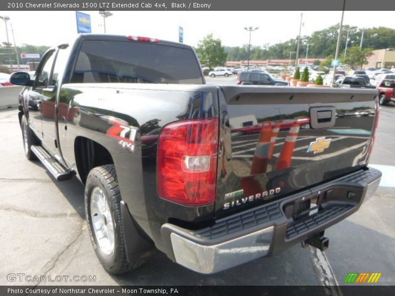 Black / Ebony 2010 Chevrolet Silverado 1500 LTZ Extended Cab 4x4