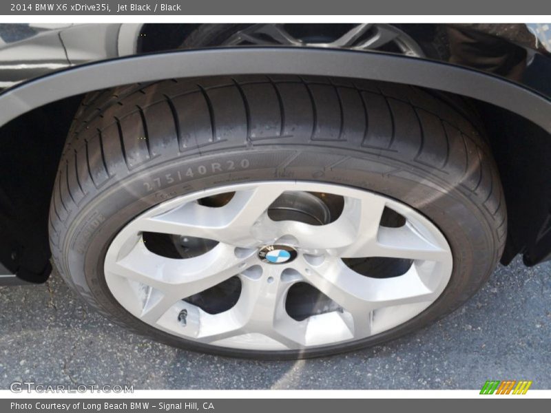 Jet Black / Black 2014 BMW X6 xDrive35i