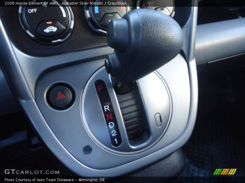 Alabaster Silver Metallic / Gray/Black 2008 Honda Element EX AWD