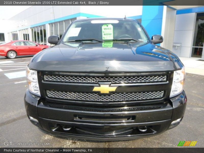 Black / Ebony 2010 Chevrolet Silverado 1500 LTZ Extended Cab 4x4
