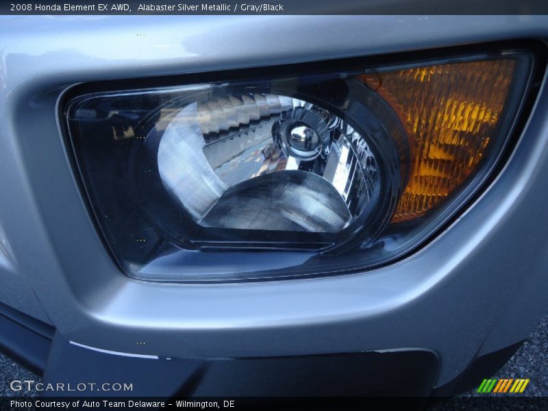 Alabaster Silver Metallic / Gray/Black 2008 Honda Element EX AWD
