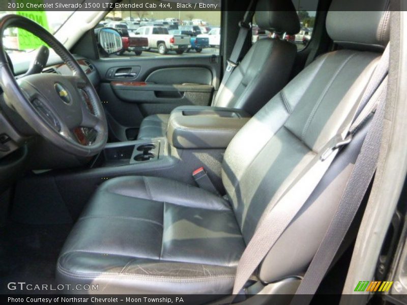 Black / Ebony 2010 Chevrolet Silverado 1500 LTZ Extended Cab 4x4