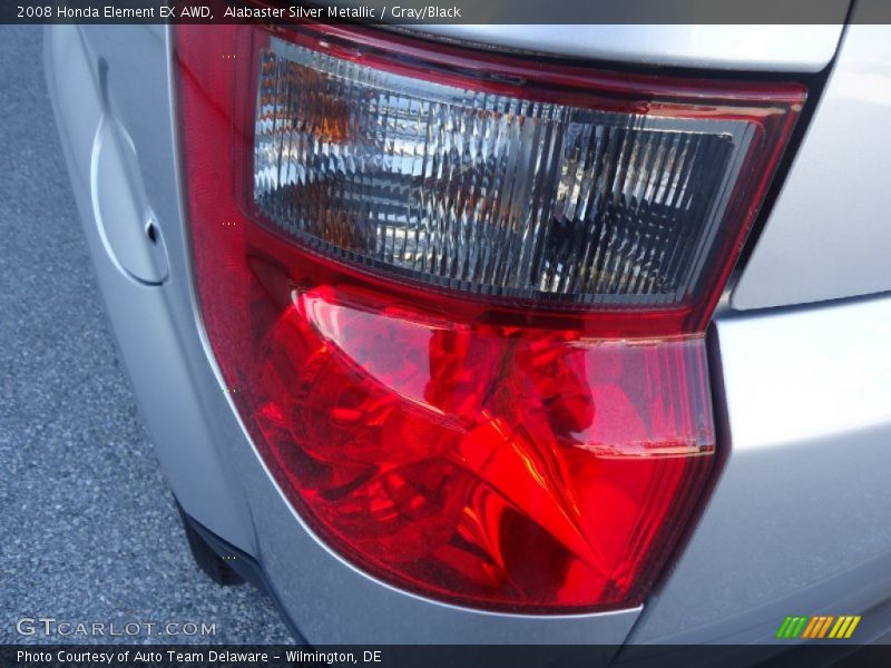 Alabaster Silver Metallic / Gray/Black 2008 Honda Element EX AWD