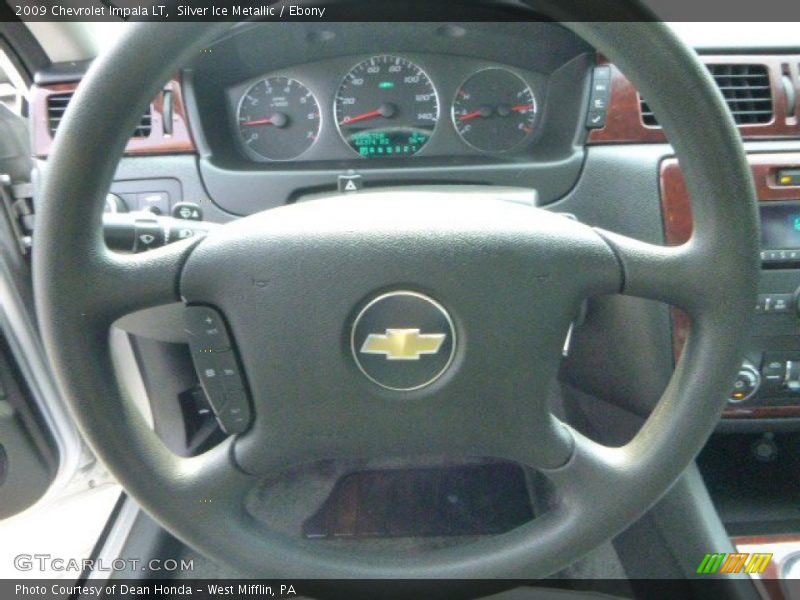 Silver Ice Metallic / Ebony 2009 Chevrolet Impala LT