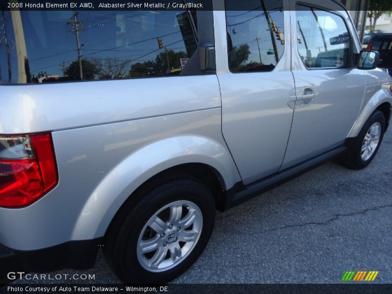Alabaster Silver Metallic / Gray/Black 2008 Honda Element EX AWD