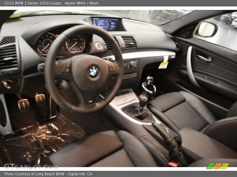 Alpine White / Black 2013 BMW 1 Series 135is Coupe