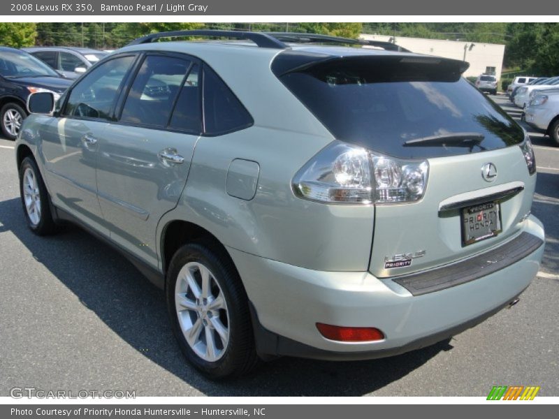 Bamboo Pearl / Light Gray 2008 Lexus RX 350