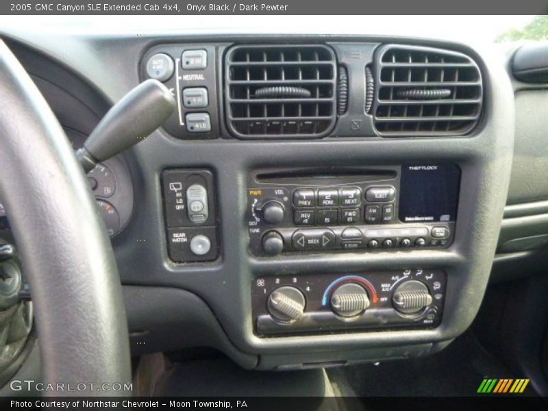 Onyx Black / Dark Pewter 2005 GMC Canyon SLE Extended Cab 4x4