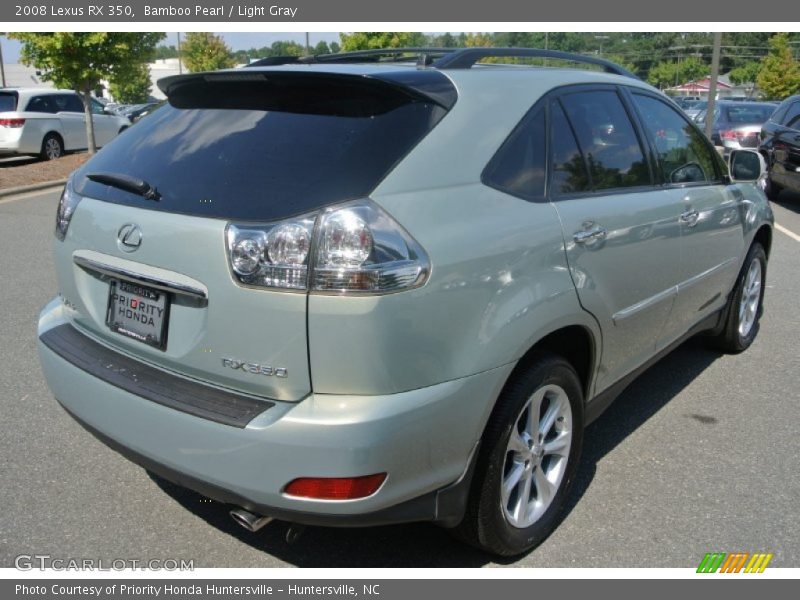 Bamboo Pearl / Light Gray 2008 Lexus RX 350