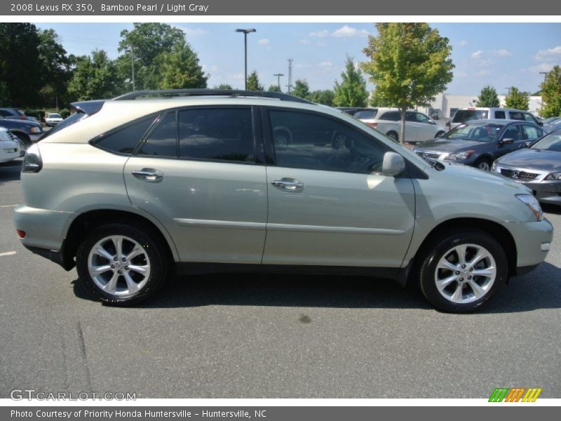 Bamboo Pearl / Light Gray 2008 Lexus RX 350