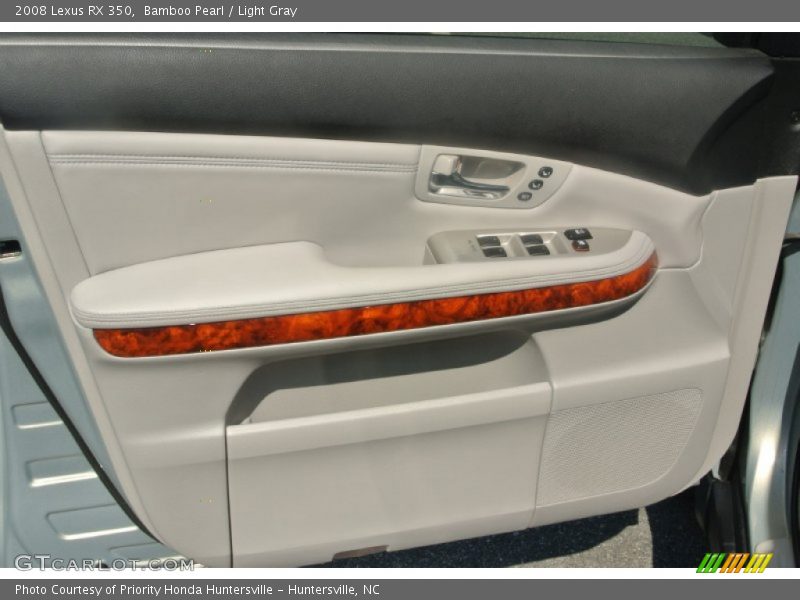 Bamboo Pearl / Light Gray 2008 Lexus RX 350