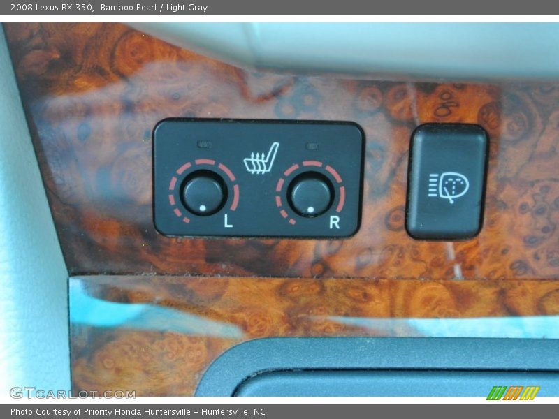 Bamboo Pearl / Light Gray 2008 Lexus RX 350