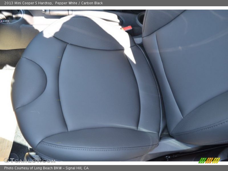 Pepper White / Carbon Black 2013 Mini Cooper S Hardtop