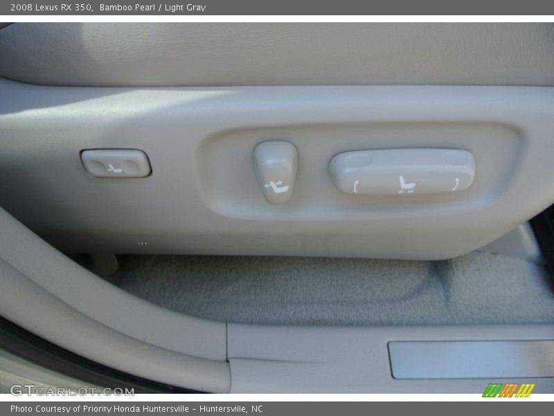 Bamboo Pearl / Light Gray 2008 Lexus RX 350