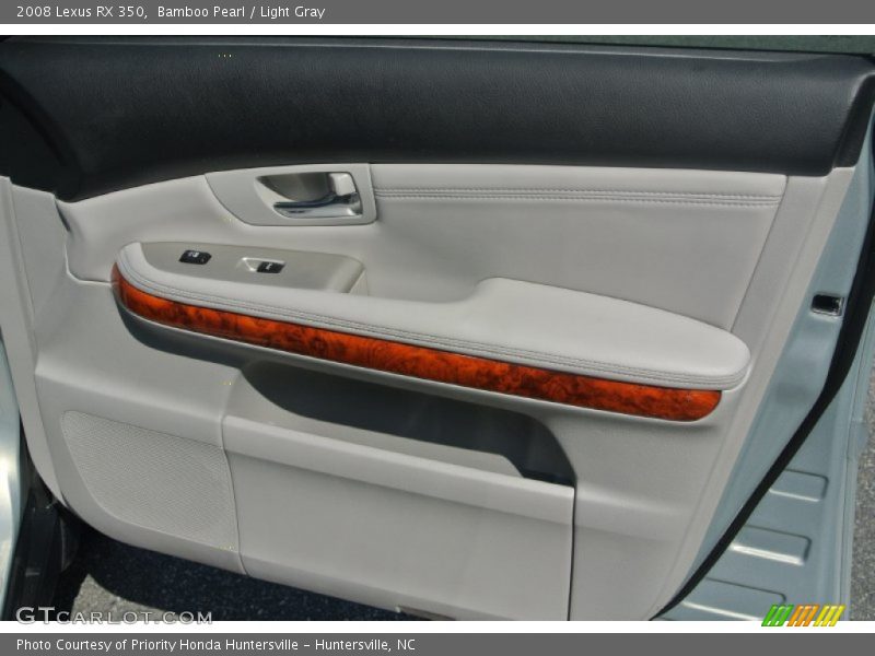 Bamboo Pearl / Light Gray 2008 Lexus RX 350