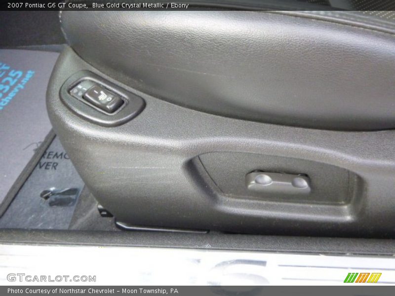 Blue Gold Crystal Metallic / Ebony 2007 Pontiac G6 GT Coupe