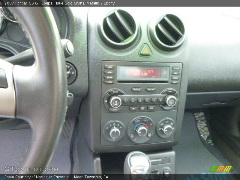 Blue Gold Crystal Metallic / Ebony 2007 Pontiac G6 GT Coupe