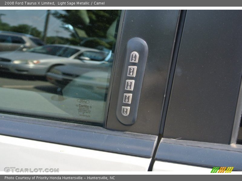 Light Sage Metallic / Camel 2008 Ford Taurus X Limited
