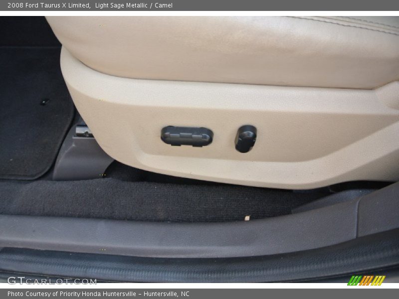 Light Sage Metallic / Camel 2008 Ford Taurus X Limited