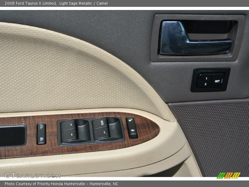 Light Sage Metallic / Camel 2008 Ford Taurus X Limited