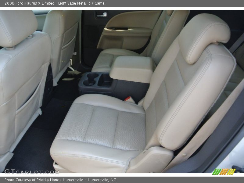 Light Sage Metallic / Camel 2008 Ford Taurus X Limited