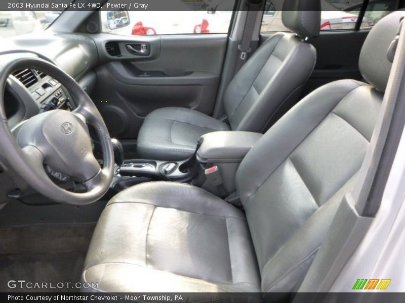 Pewter / Gray 2003 Hyundai Santa Fe LX 4WD