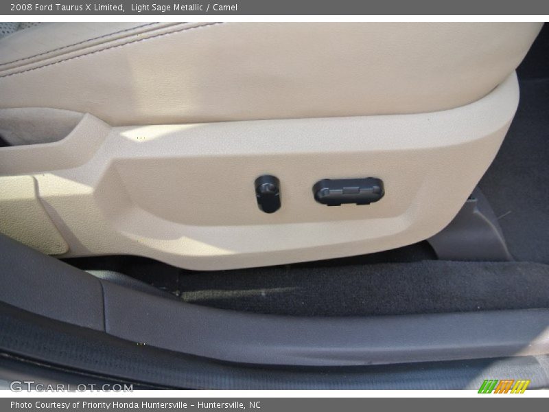 Light Sage Metallic / Camel 2008 Ford Taurus X Limited