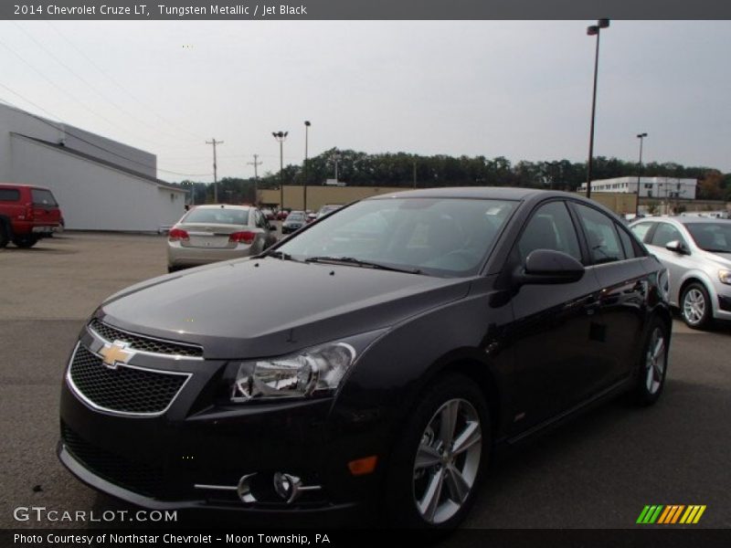 Tungsten Metallic / Jet Black 2014 Chevrolet Cruze LT