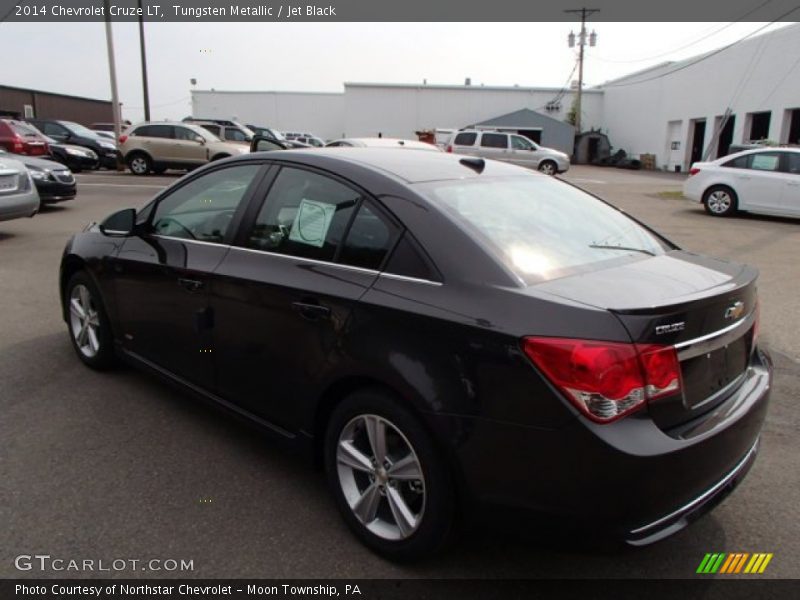 Tungsten Metallic / Jet Black 2014 Chevrolet Cruze LT