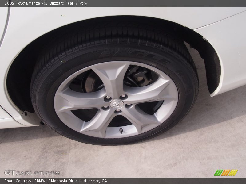 Blizzard Pearl / Ivory 2009 Toyota Venza V6