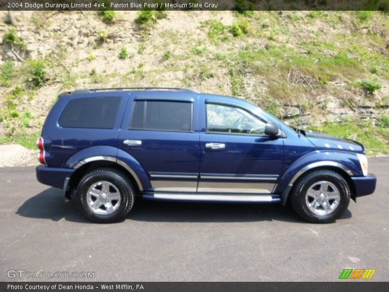 Patriot Blue Pearl / Medium Slate Gray 2004 Dodge Durango Limited 4x4