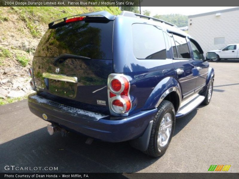 Patriot Blue Pearl / Medium Slate Gray 2004 Dodge Durango Limited 4x4
