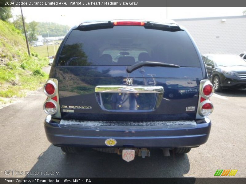 Patriot Blue Pearl / Medium Slate Gray 2004 Dodge Durango Limited 4x4