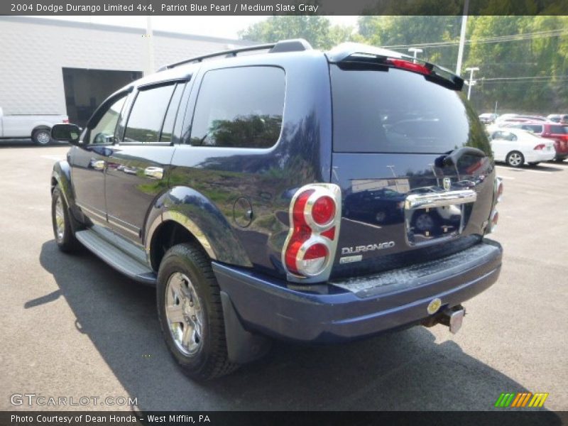 Patriot Blue Pearl / Medium Slate Gray 2004 Dodge Durango Limited 4x4