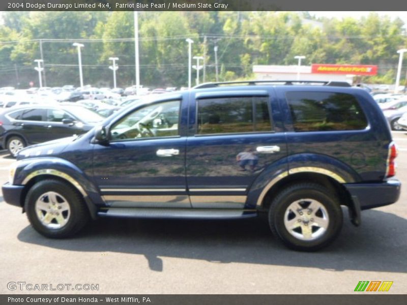 Patriot Blue Pearl / Medium Slate Gray 2004 Dodge Durango Limited 4x4