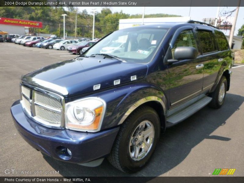 Patriot Blue Pearl / Medium Slate Gray 2004 Dodge Durango Limited 4x4