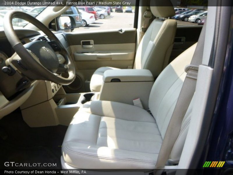 Patriot Blue Pearl / Medium Slate Gray 2004 Dodge Durango Limited 4x4