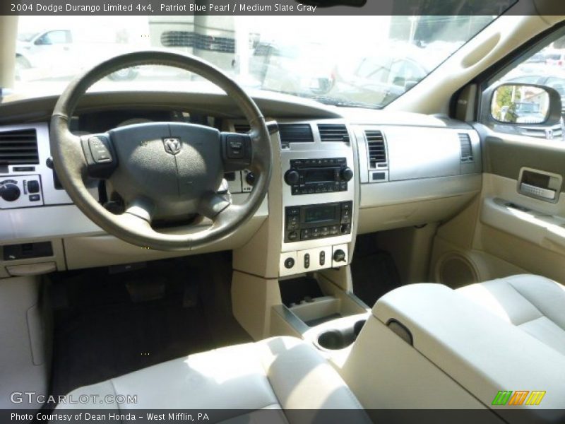 Patriot Blue Pearl / Medium Slate Gray 2004 Dodge Durango Limited 4x4