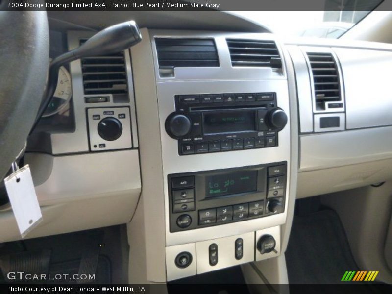 Patriot Blue Pearl / Medium Slate Gray 2004 Dodge Durango Limited 4x4